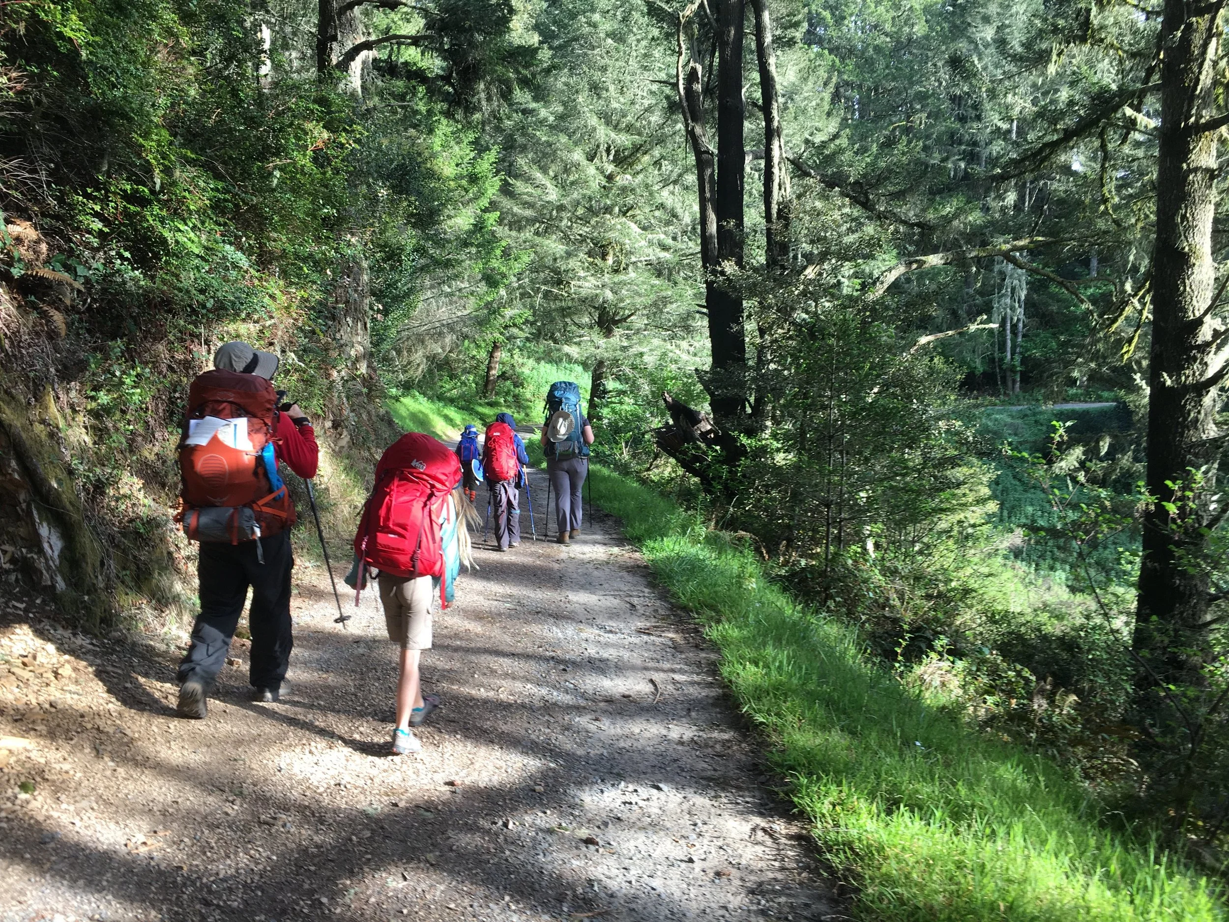 Quick overnight backpacking trip to Point Reyes, Sky Camp
