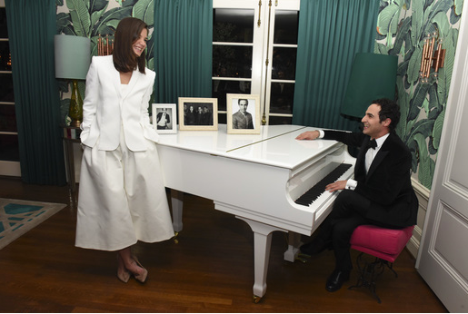   Katie Holmes and WWD and Variety Stylemakers Designer of the year Zac Posen shared a cute moment as she and   Absolut Elyx CEO Jonas Tahlin  &nbsp;hosted an intimate celebration honoring the designer at the   Elyx House LA  &nbsp;on Thursday, Novem