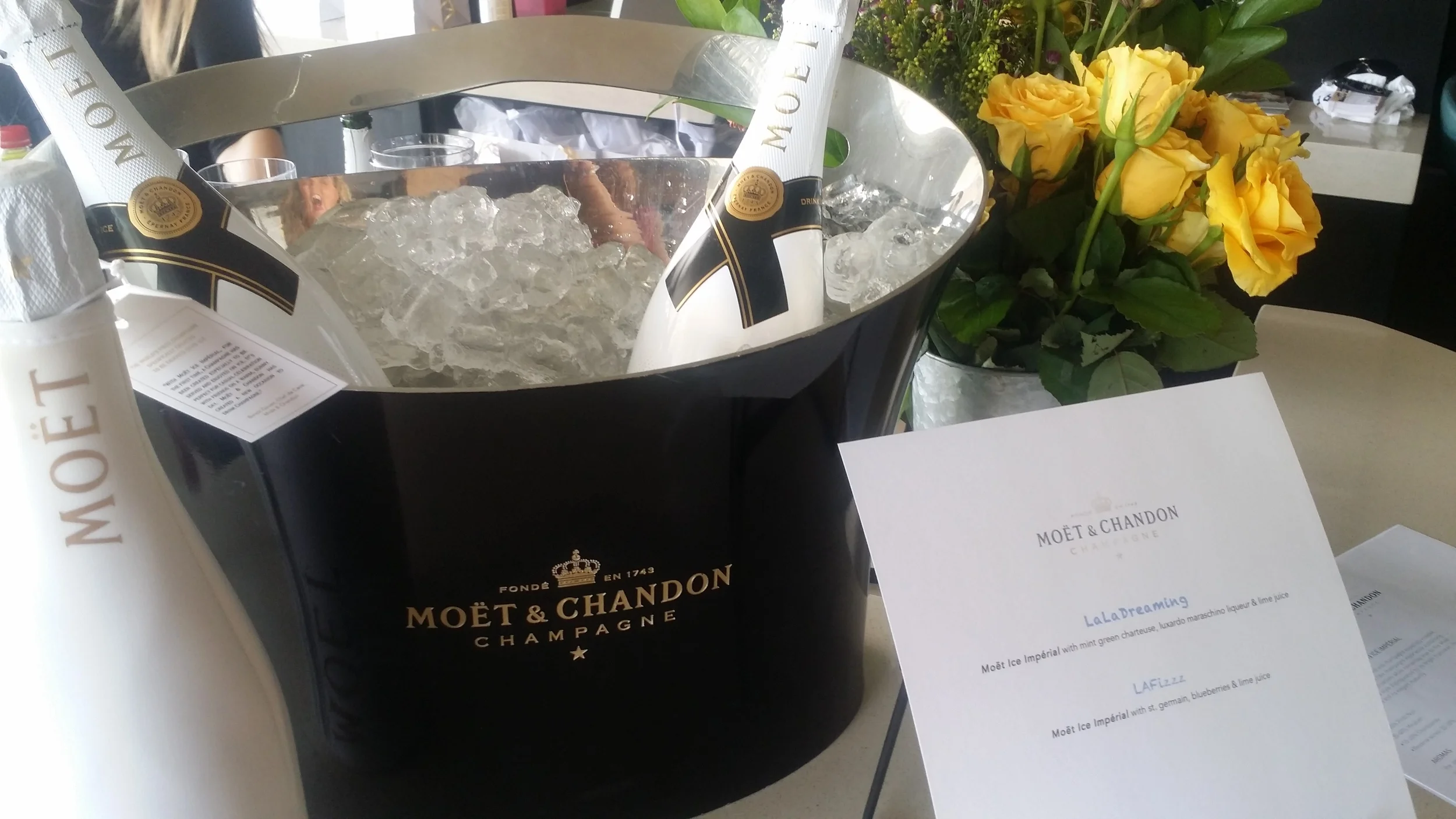 Identify LA Toasts to One Year with Moet and the Ladies of LaLa Scoop