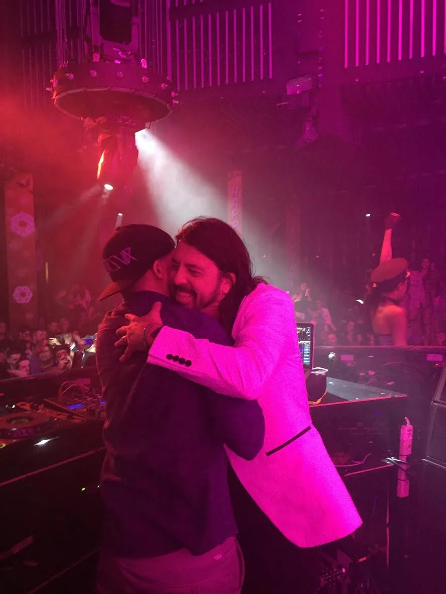 Foo Fighters 'Learn How To Party' While at Marquee Nightclub in Las Vegas