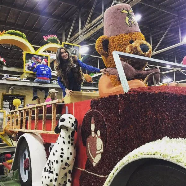 Celebs Gather at The Shriners Hospital in Los Angeles For The Rose Parade Float Party