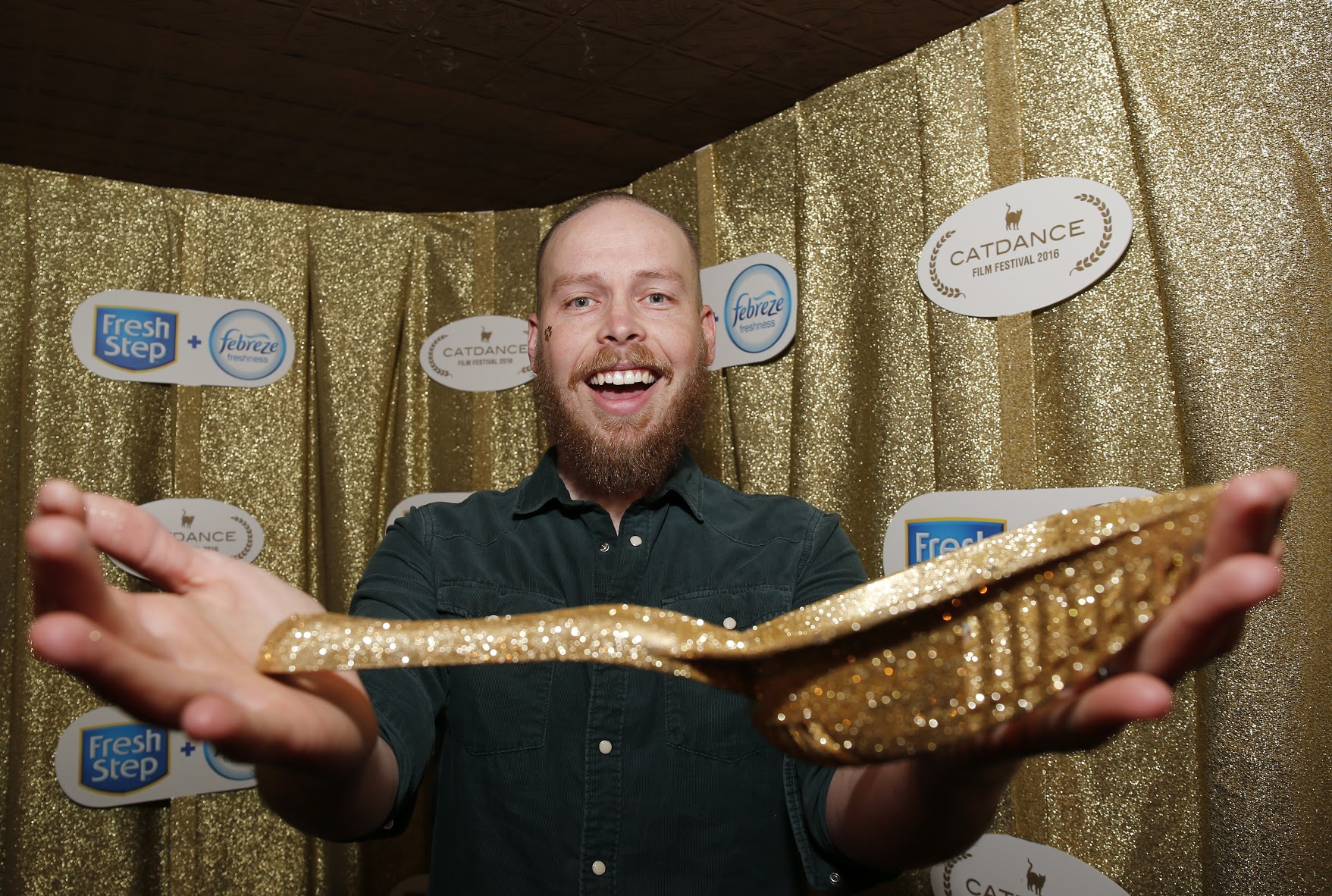 Winner of the Golden Scoop, Mike Thompson! Courtesy Photo
