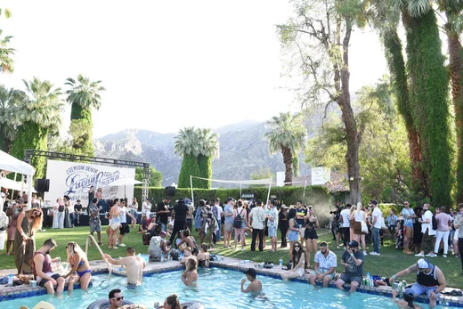 A general view of atmosphere at Lucky Lounge Presents Desert Jam on April 15, 2017 in Palm Springs, California. Photo Credit: Vivien Killilea/Getty Images for BMF Media)