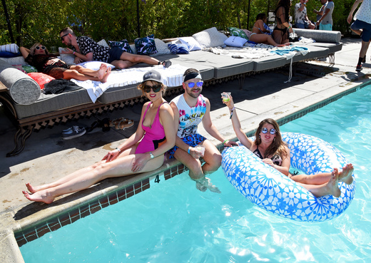  A view of the atmosphere during the POPSUGAR Cabana Club Pool Party at Colony Palms Hotel on April 15, 2017 in Palm Springs, California. Photo Credit: Michael Kovac/Getty Images for POPSUGAR