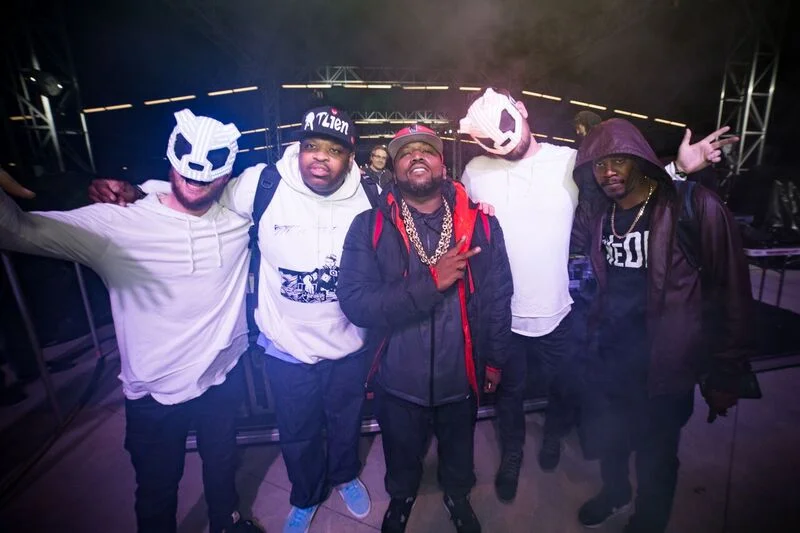 Almost 5,000 Attendees Fled to the Silent Disco for The Big Boi and The White Panda Mix! Photo Credit: Courtesy BottleRock Napa Valley
