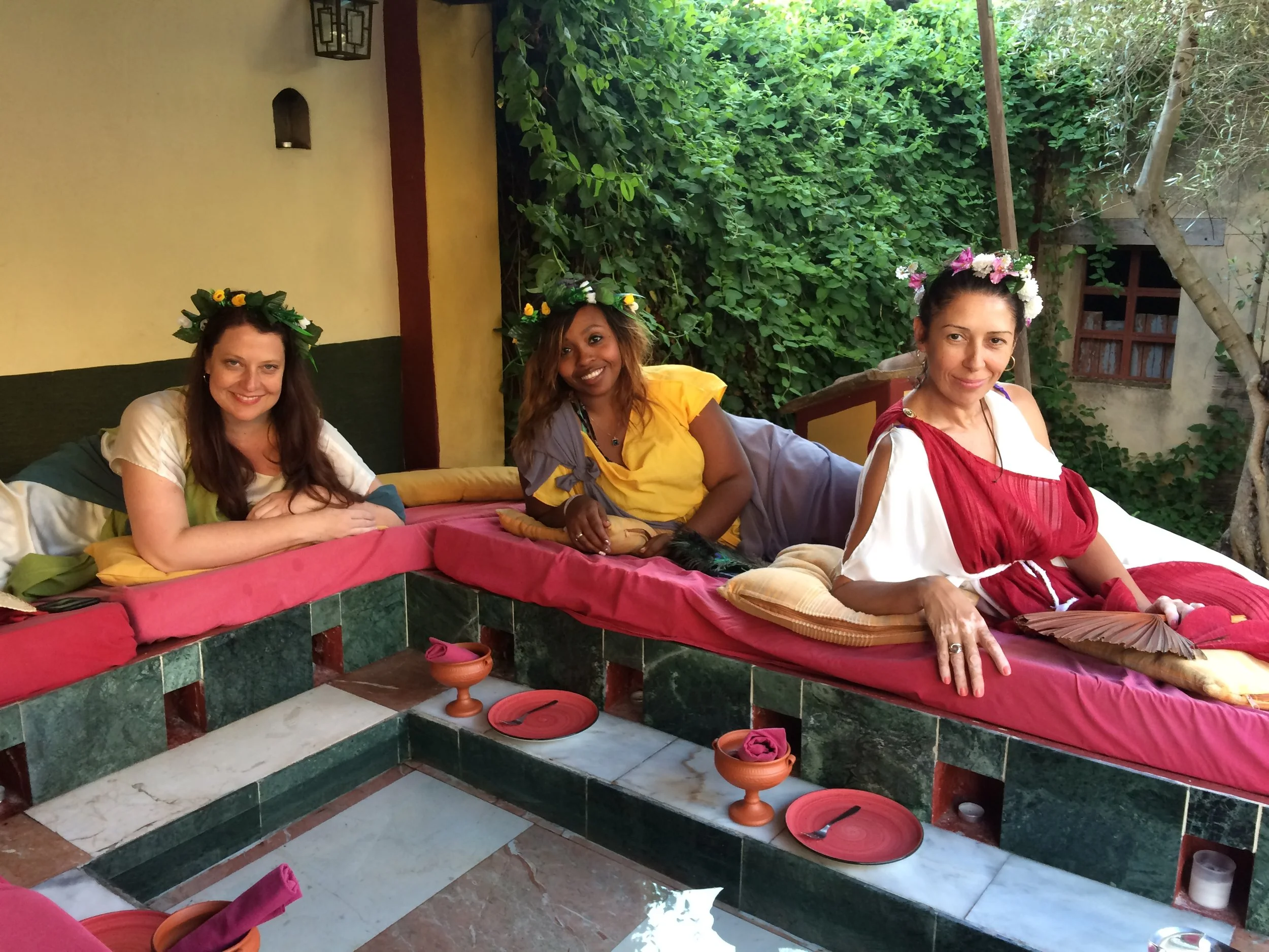 Relax, Unwind, and Dress The Part and Feel Like a Roman! Courtesy Photo