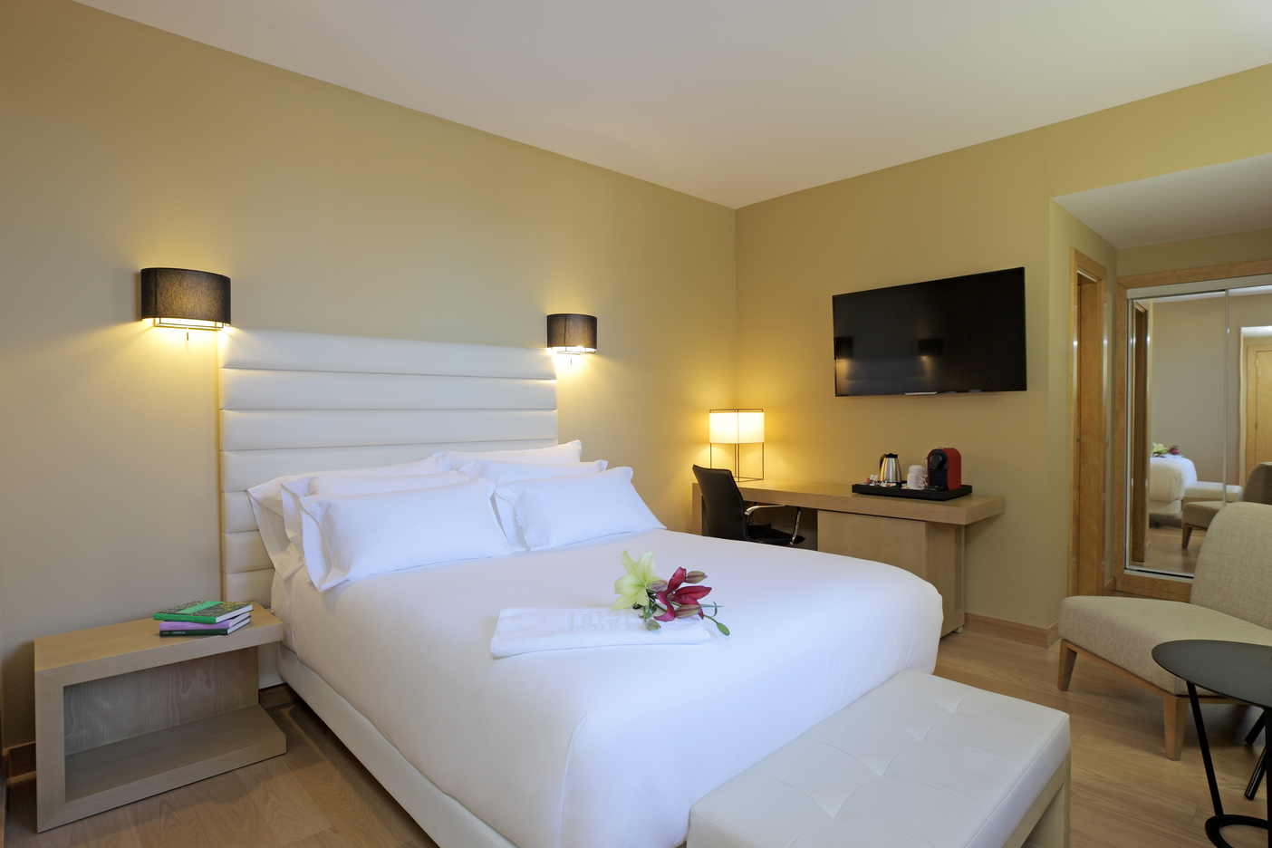 Ultimate Comfort at Hotel NH Palacio! Photo Credit: Courtesy of Extremadura Tourism