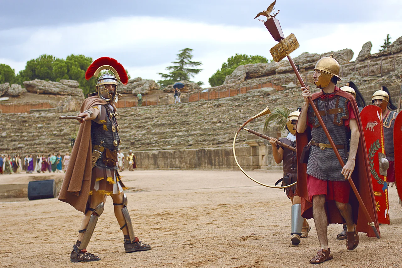 Inside the Amphitheater at Merida! Photo Credit: Courtesy of Extremadura Tourism Board