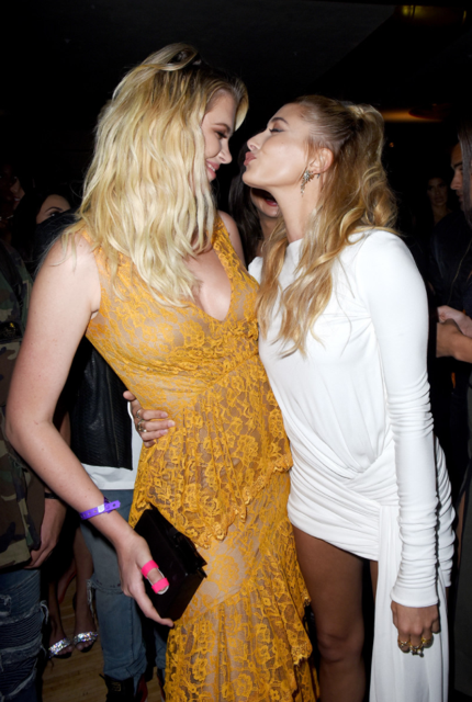 Proud Moment! Ireland Baldwin and Hailey Baldwin! Courtesy Photo