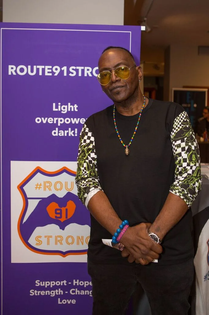 Randy Jackson Showed His Support for Route 91 Strong! Photo Courtesy of GBK