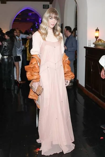 Jaime King stunned in her LAND of distraction ensemble at the brands launch party at Chateau Marmont on November 30, 2017 in Los Angeles, California. (Photo by Jonathan Leibson | BFA for LAND of distraction)
