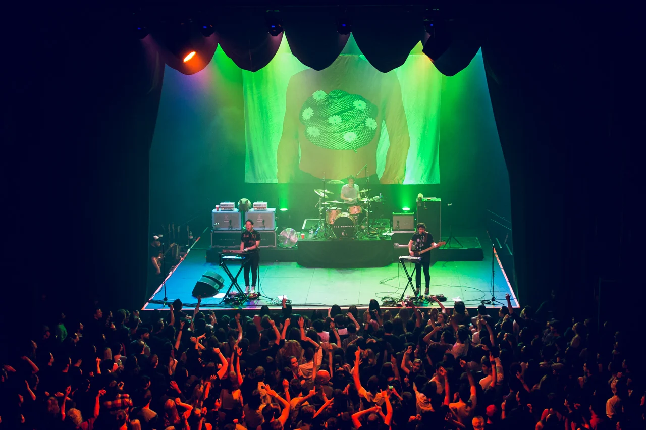 The Wombats at the Fonda Theatre (Photo by Samantha Saturday)