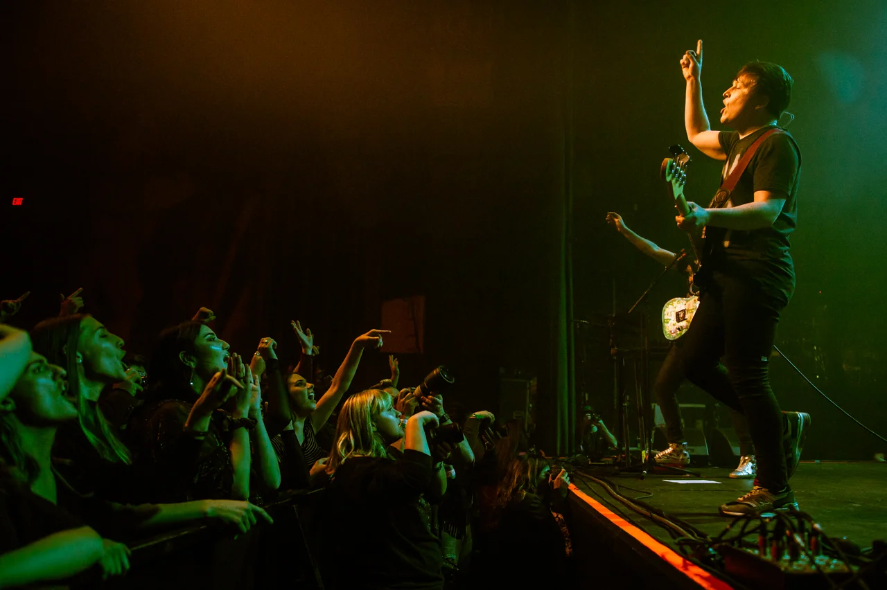 The Wombats at the Fonda Theatre (Photo by Samantha Saturday)