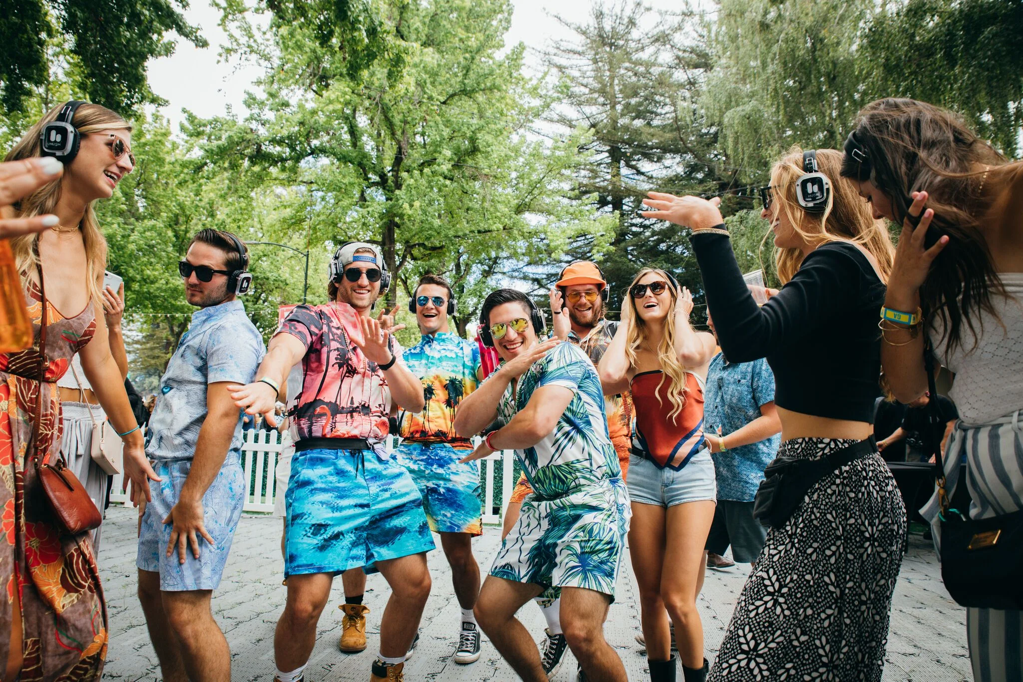 The Silent Disco Stayed LIT Throughout the Festival! Photo Credit: BottleRock Napa Valley