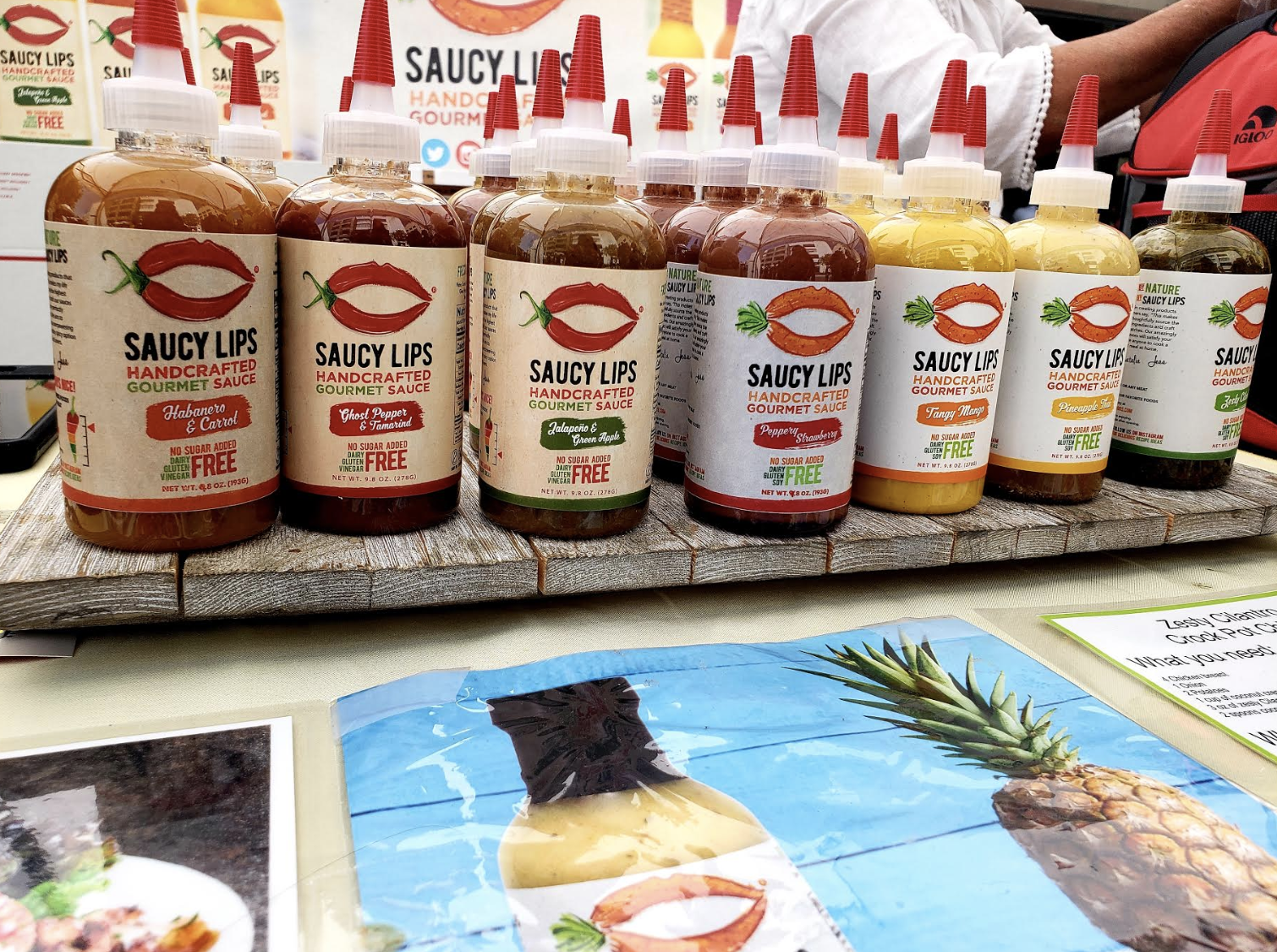 Saucy Lips Was Pretty Addicting! It Serves As a Great Marinade or Topping to Your Favorite Foods!