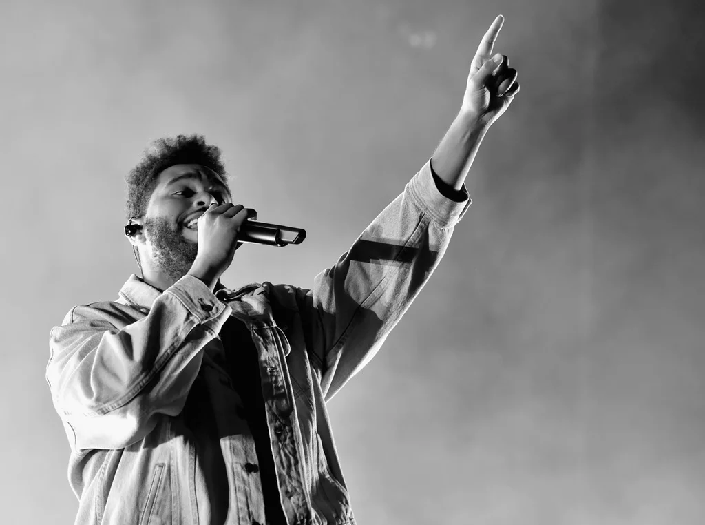 The Wkend Performed His Top Hits During His Set at Life is Beautiful. (Photo by Jeff Kravitz/FilmMagic for Life Is Beautiful)