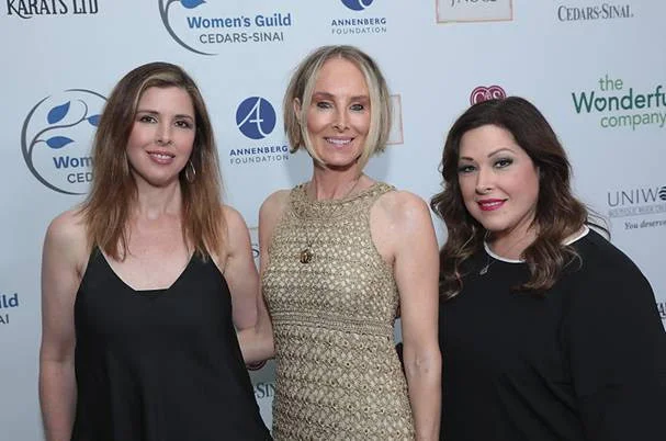 Wendy Wilson, Chynna Phillips and Carnie Wilson of Wilson Phillips arrive at the annual Women’s Guild Cedars-Sinai gala at the Beverly Wilshire Hotel in Beverly Hills, CA, on May 2, 2019 (Photo Credit: Alex J. Berliner/ AB Images)