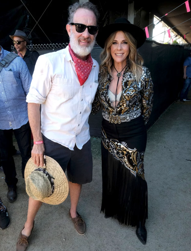 Tom Hanks Cheers on Wife Rita Wilson During First-Ever Performance at Stagecoach! Photo Credit: Frazer Harrison/Getty Images