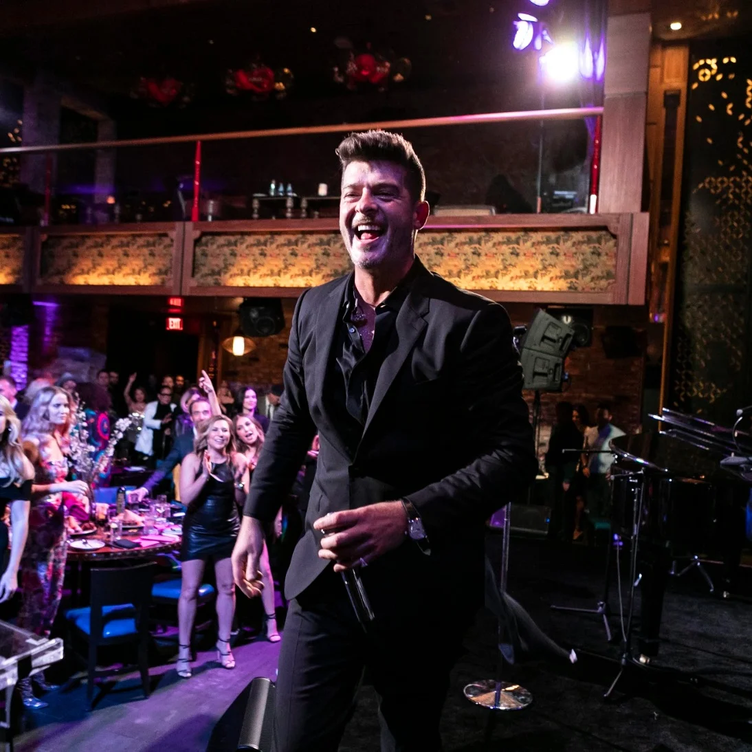 Robin Thicke Take The Stage at Rhonda’s Kiss Good Fortune Gala at TAO Los Angeles