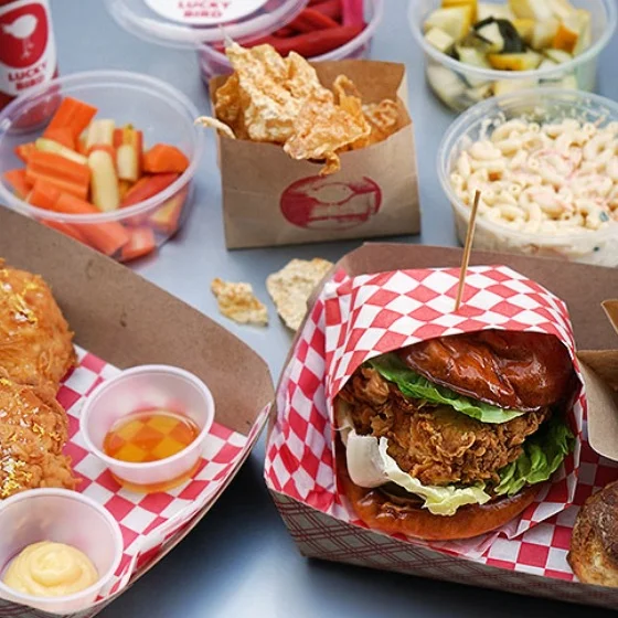 Lucky Bird at Grand Central Market: A Cut Above “Hot Chicken”