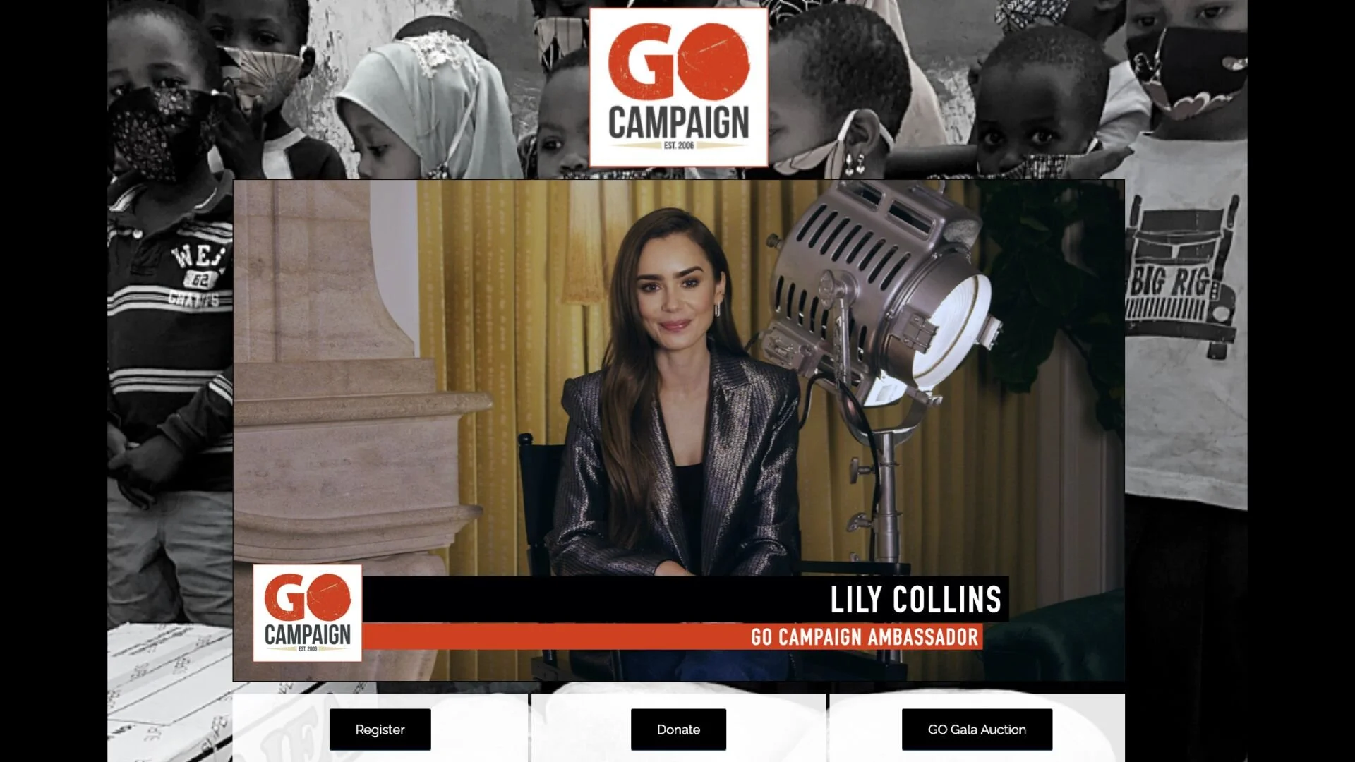 Go Gala Goes Virtual - Robert Pattinson, Lily Collins and More Unite for The Cause