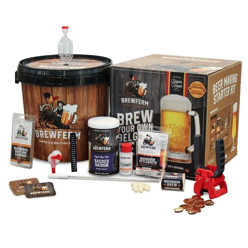 Bring the Brews to You With Brewferm - A Unique Belgian Home Brewing Kit
