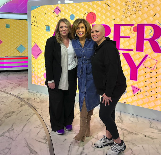  Motivational speaker and Alopecia warrior McKenna Reitz&nbsp;was inevitably radiant while on set at The TODAY&nbsp;Show with Hoda Kotb and Jenna Bush Hager in NYC - Celebrating female empowerment and Women’s History Month!&nbsp;  Photo credit: On be