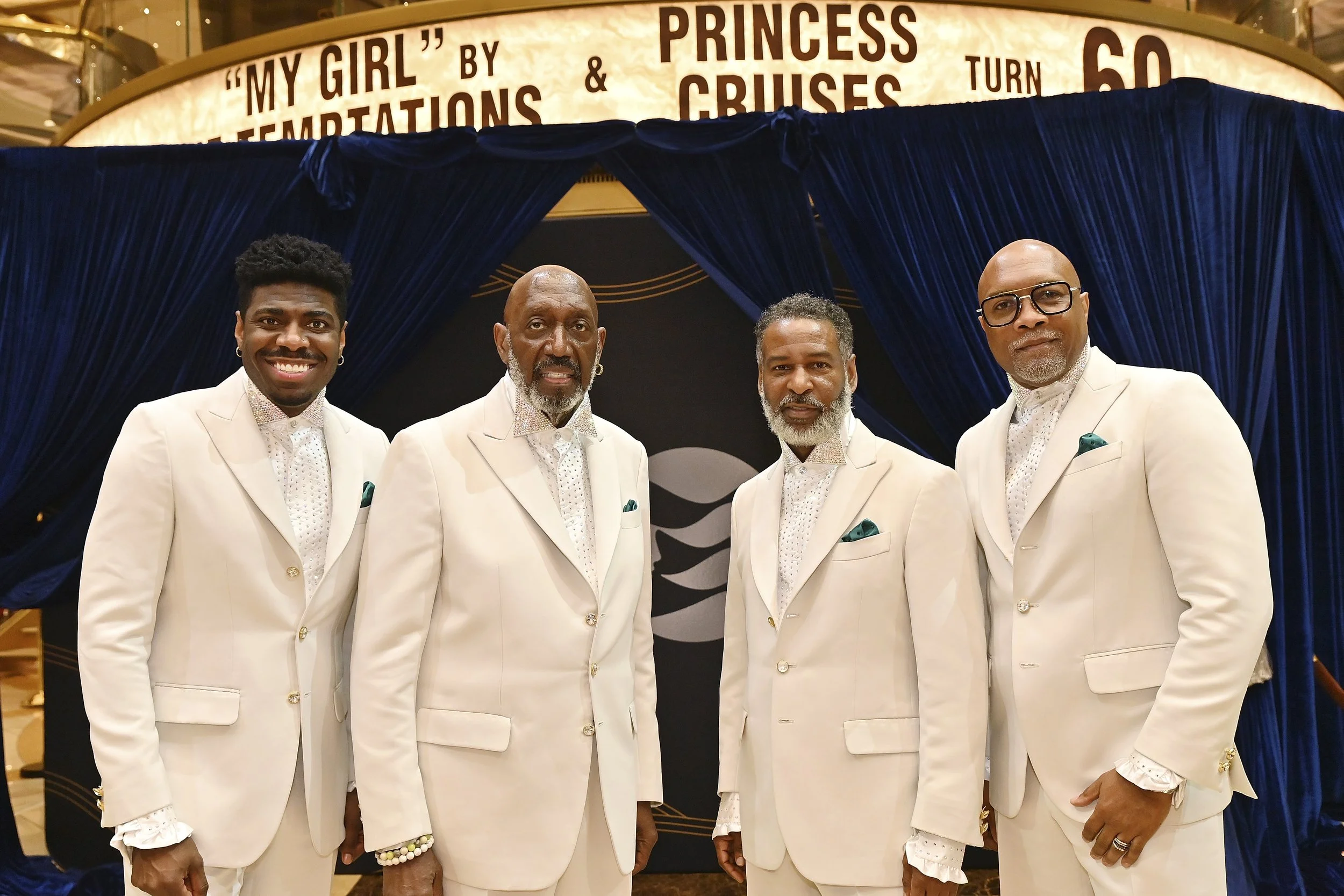 Princess Cruises Marks 60 Years at Sea with Iconic Group, "The Temptations"