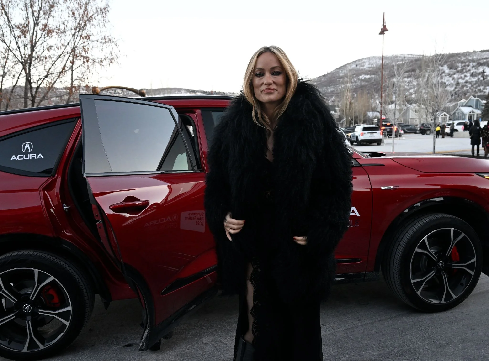  Olivia Wilde attends the 2026 Sundance Film Festival (Photo Credit: Getty/Bryan Steffy) 