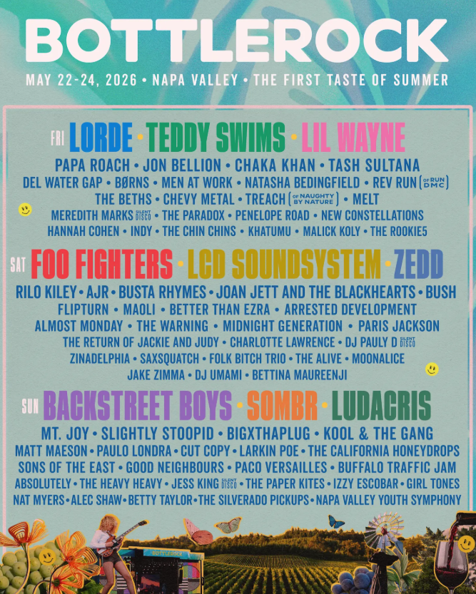 BottleRock Napa Valley 2026 - What to Expect