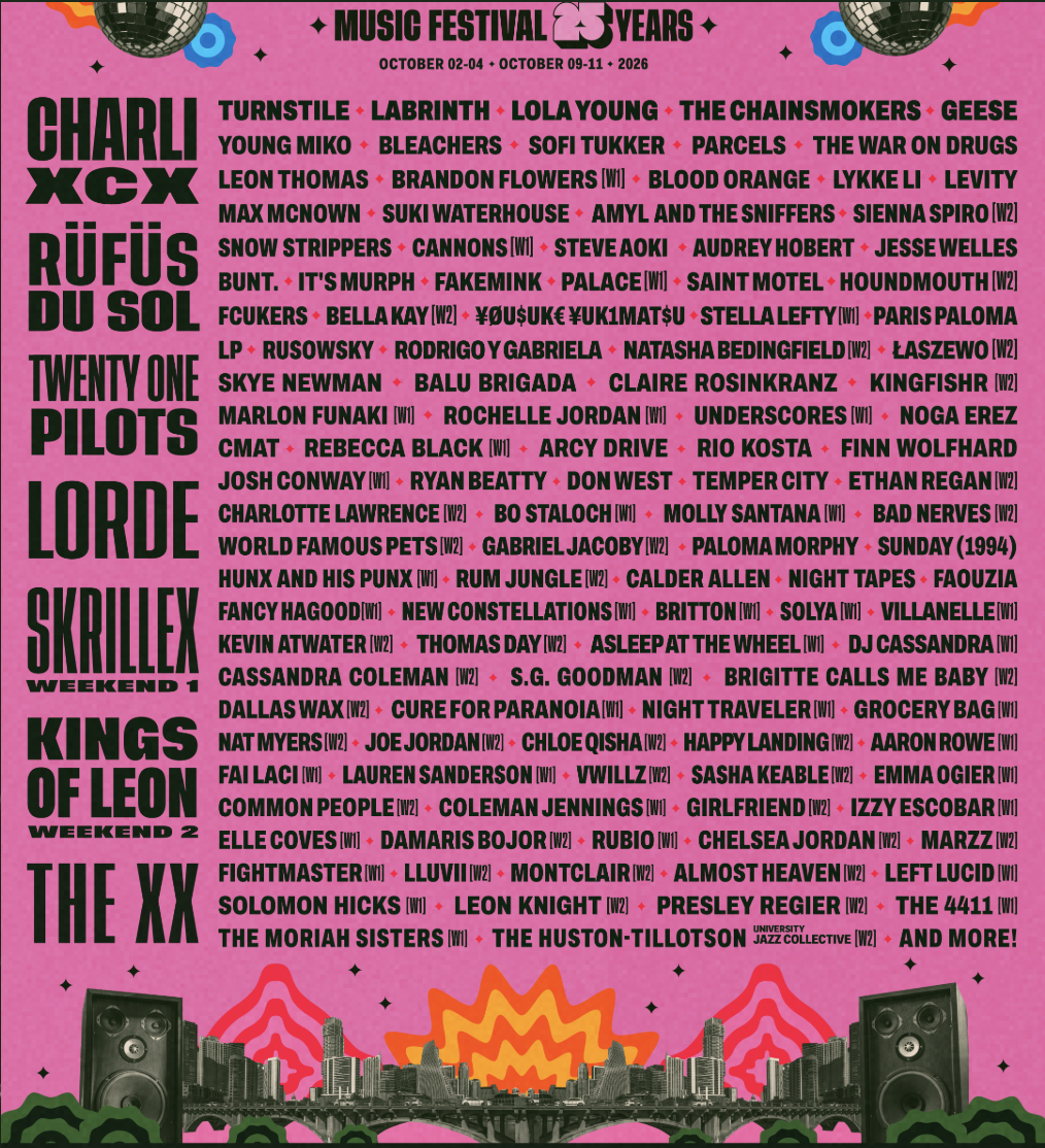 Austin City Limits Music Festival 2026 - Your Ultimate Guide on What To Expect