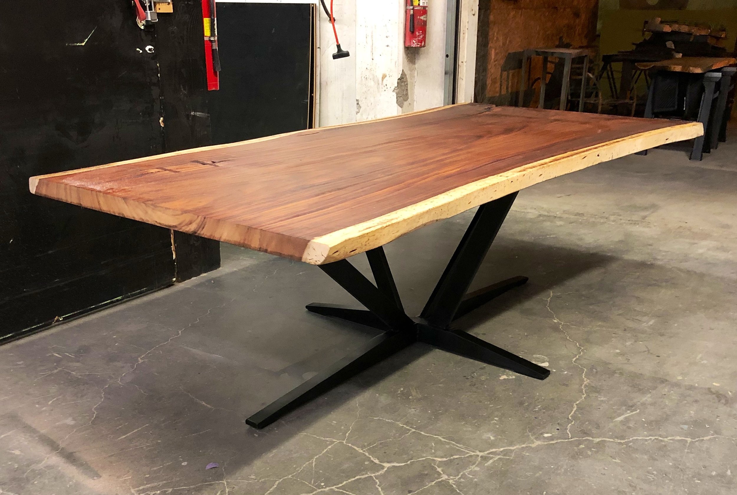 Live Edge Dining Table Victorian Dining Room