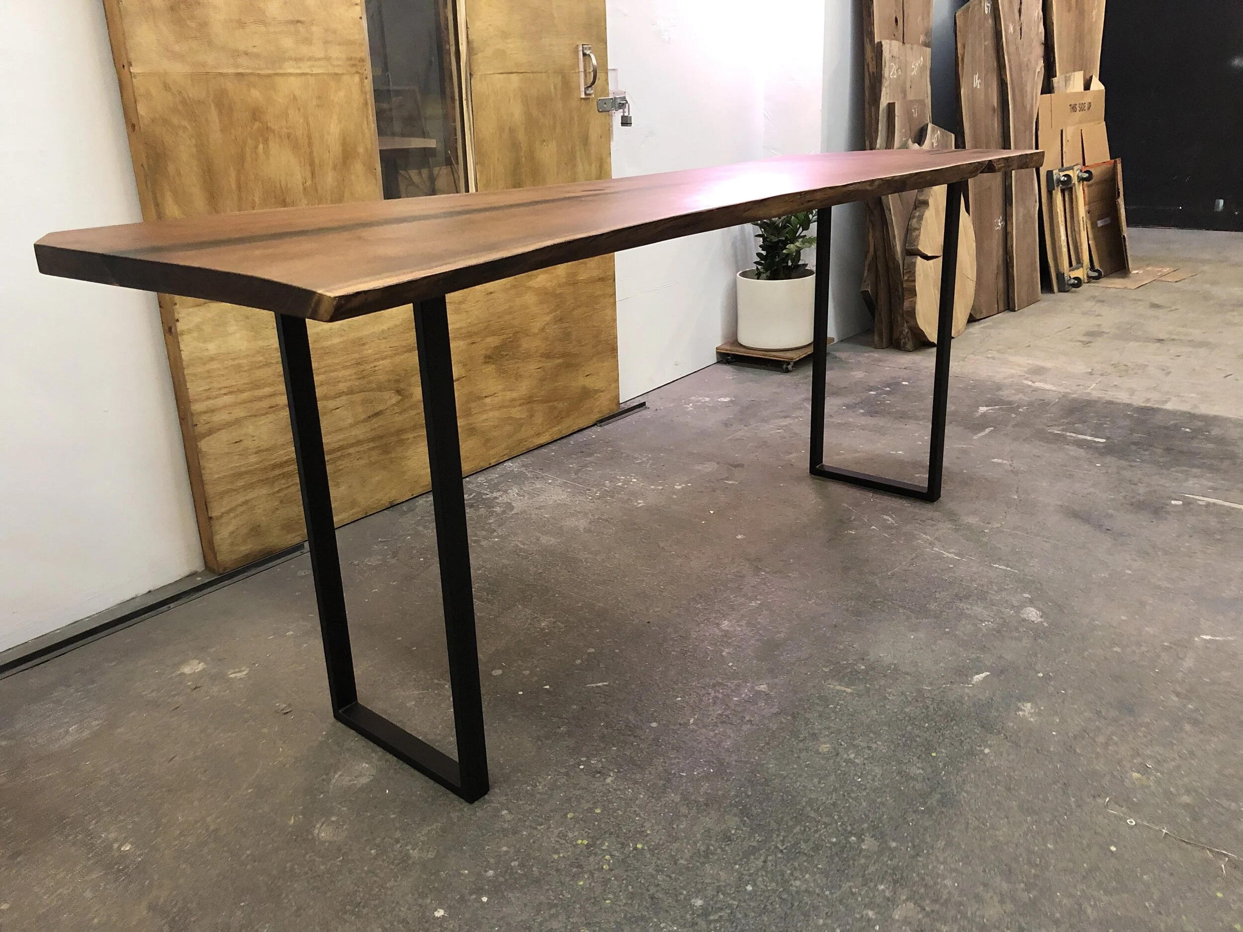 Live Edge Black Walnut Island/Bartop/Counter Table - P10735