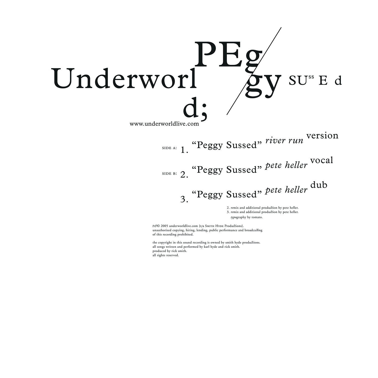 underworld _ peggy sussed