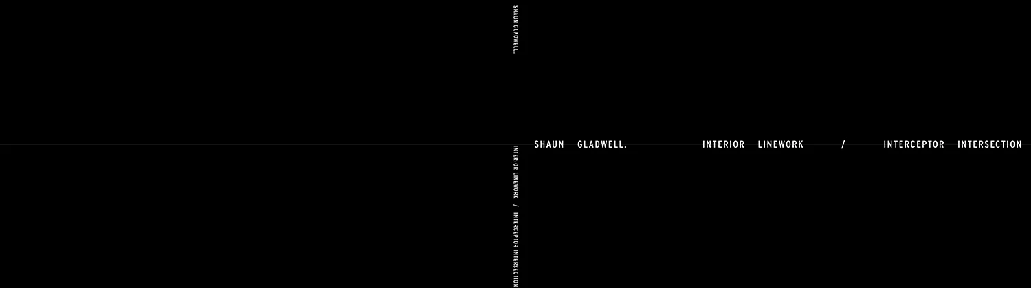 shaun gladwell _ interior linework | interceptor intersection