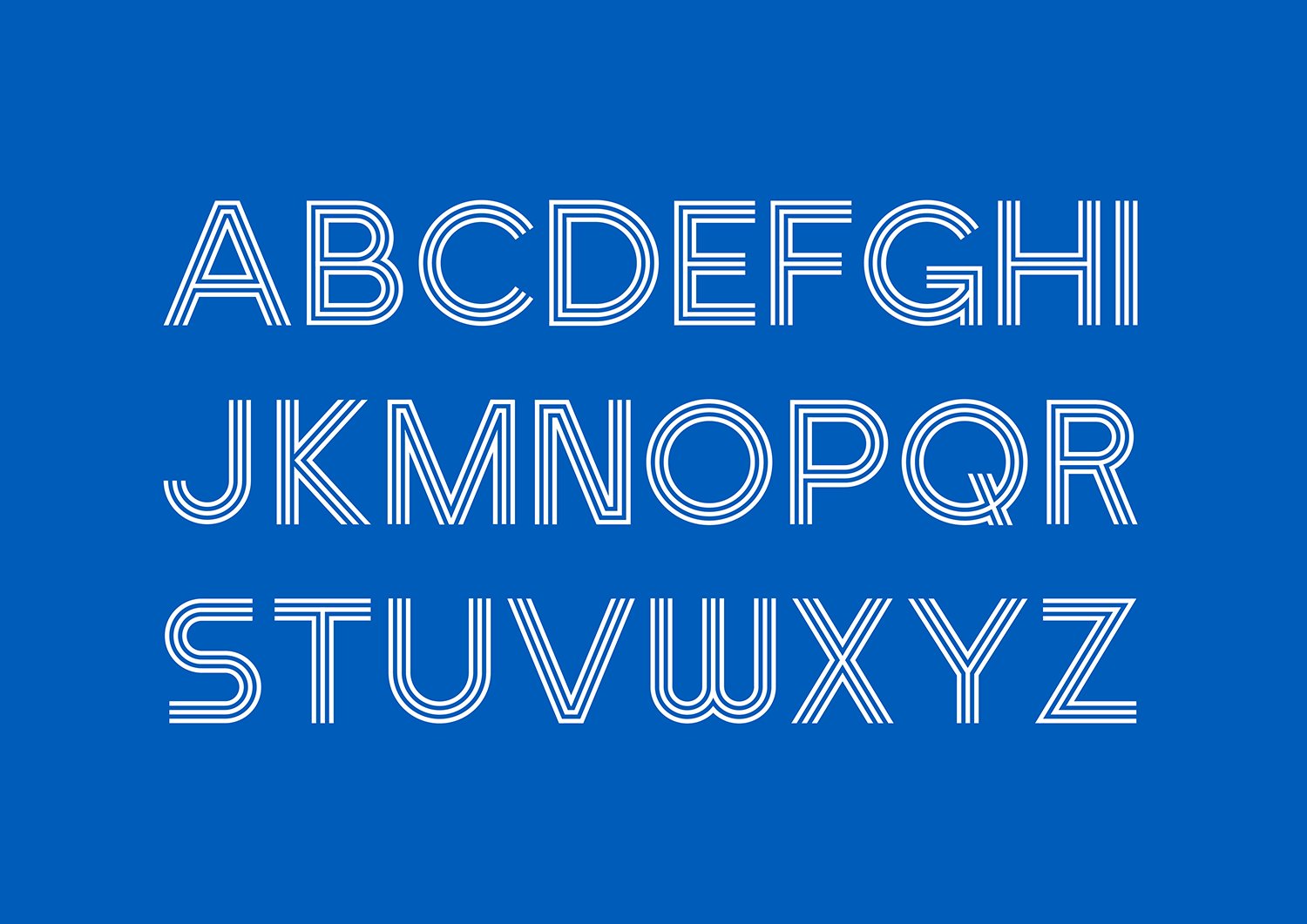 multiplicity _ bespoke typeface