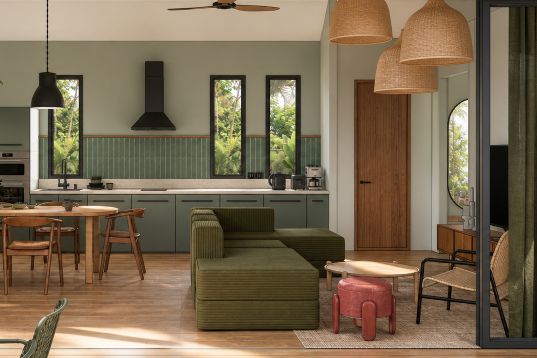 Maison Verte. house