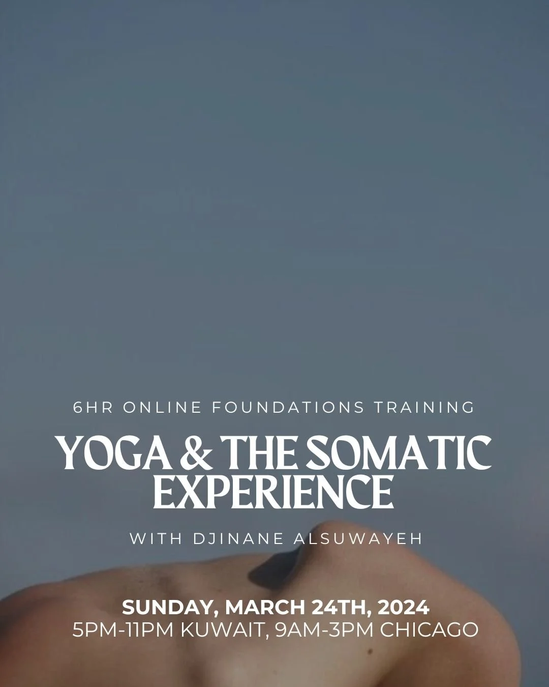 Yoga and the Somatic Experience