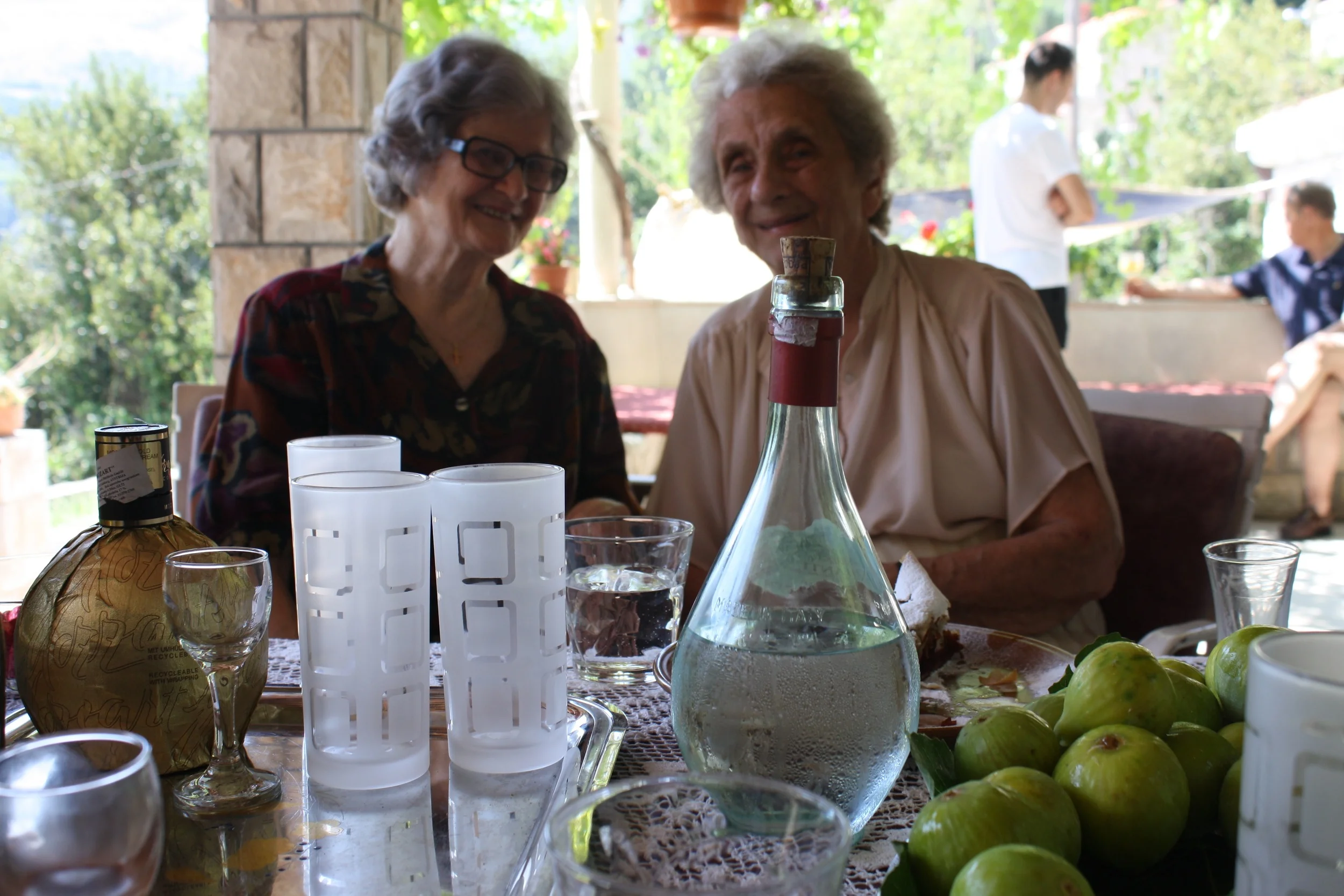 Family, figs and rakia