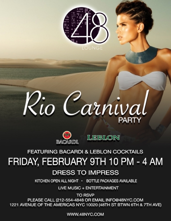 Rio Carnival @ 48 Lounge