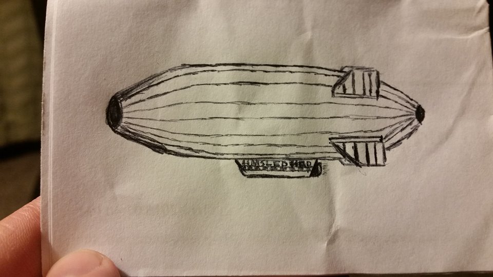 "The HMS Led Hed" by Jonathan Dearman