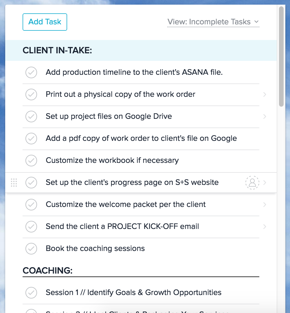 The tools I'm currently using to streamline and systemize the way I set up new client projects.