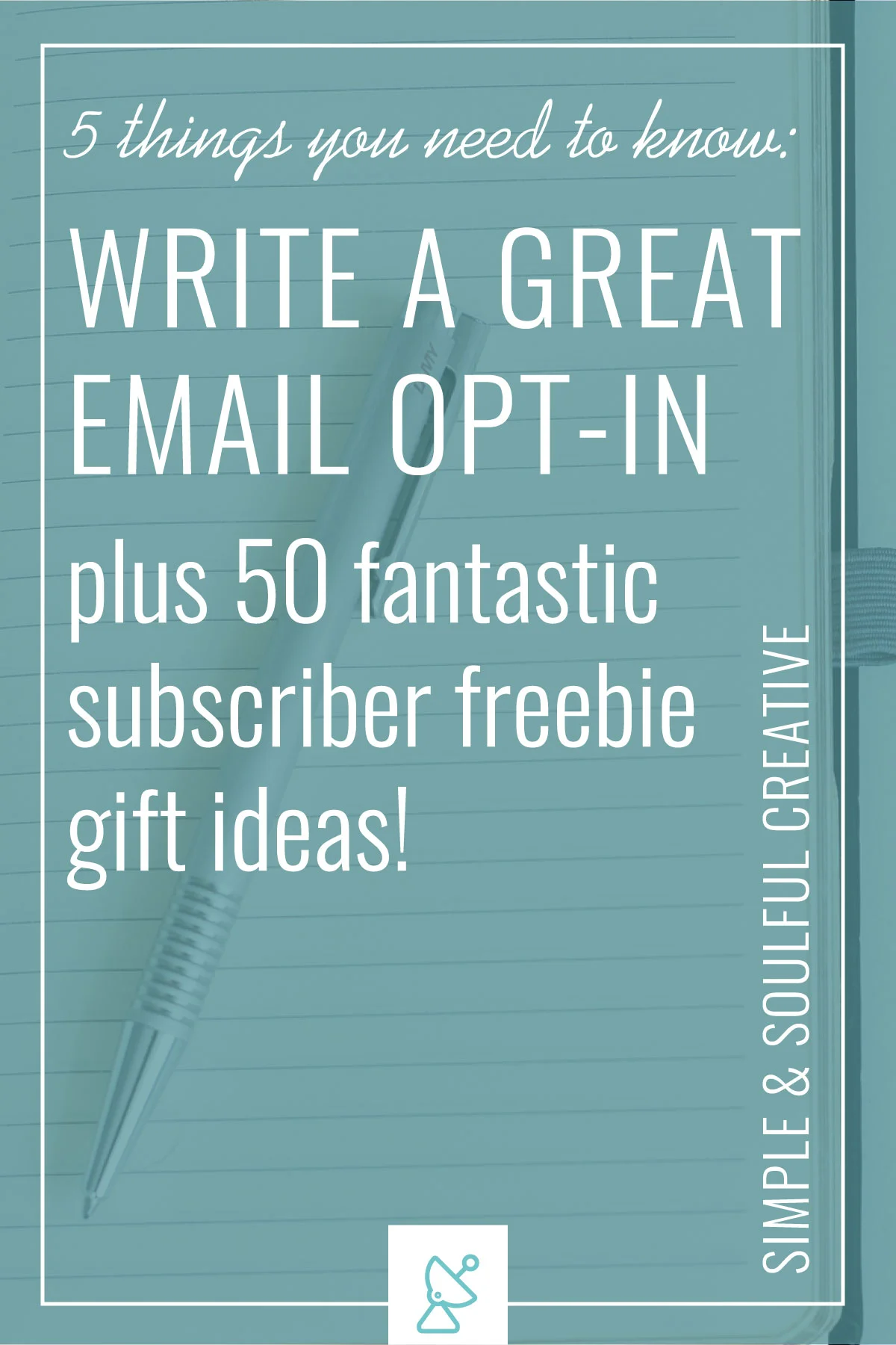 If you’ve struggled to create an email opt-in because you have no idea where to start, this post is for you! Learn the five simple things you need to know about creating an awesome freebie gift for your subscribers.