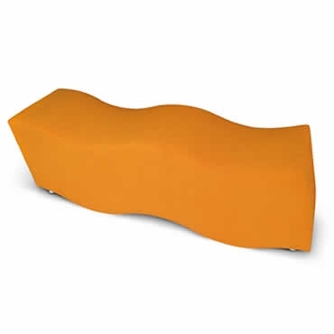 custom upholstered random shape ottoman snake.jpg