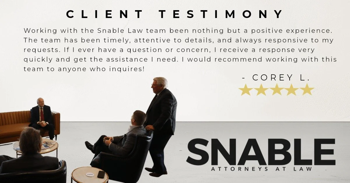 One of the best parts of what we do? 

Hearing from the people we&rsquo;ve had the privilege to help. Every story reminds us that behind every case is a real person, a family, and a future worth fighting for.

When life throws you a curveball whether