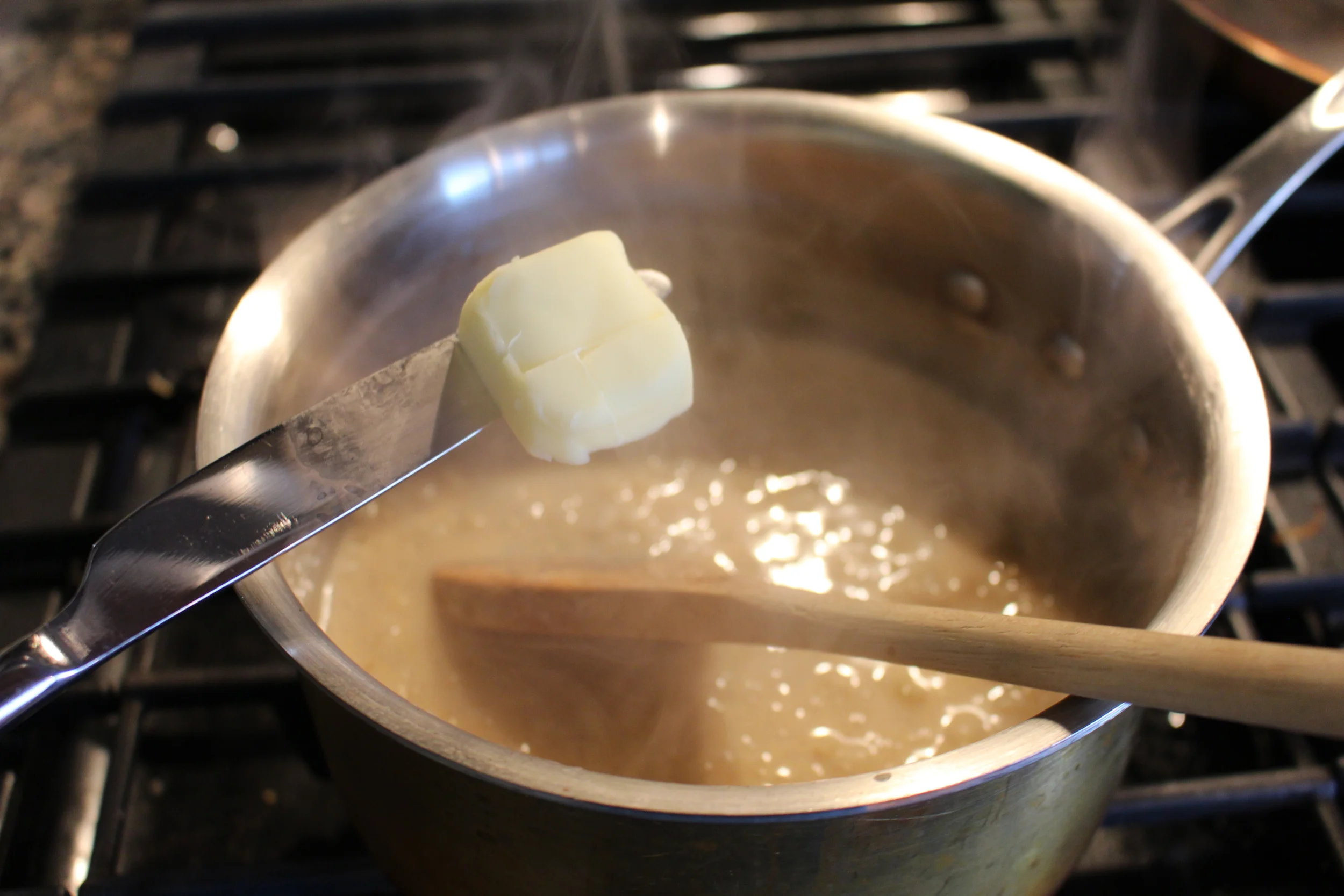 Butter may be omitted for a dairy-free version. 