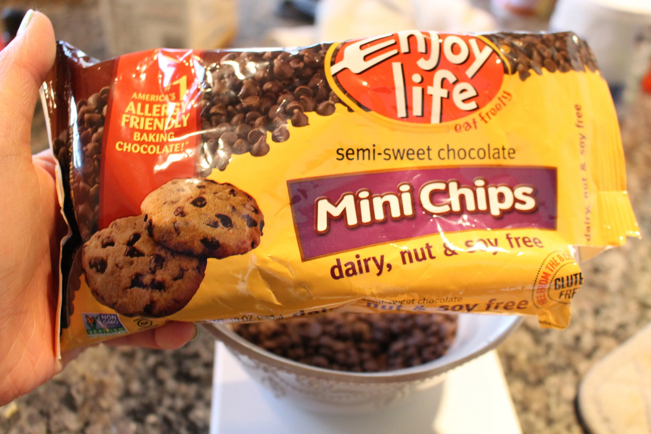 This is the brand I like to use for dairy, nut and soy free chocolate chips!