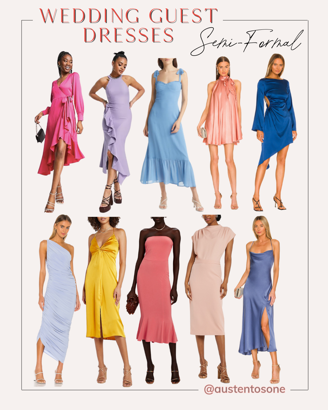 Formal summer wedding shop guest dress