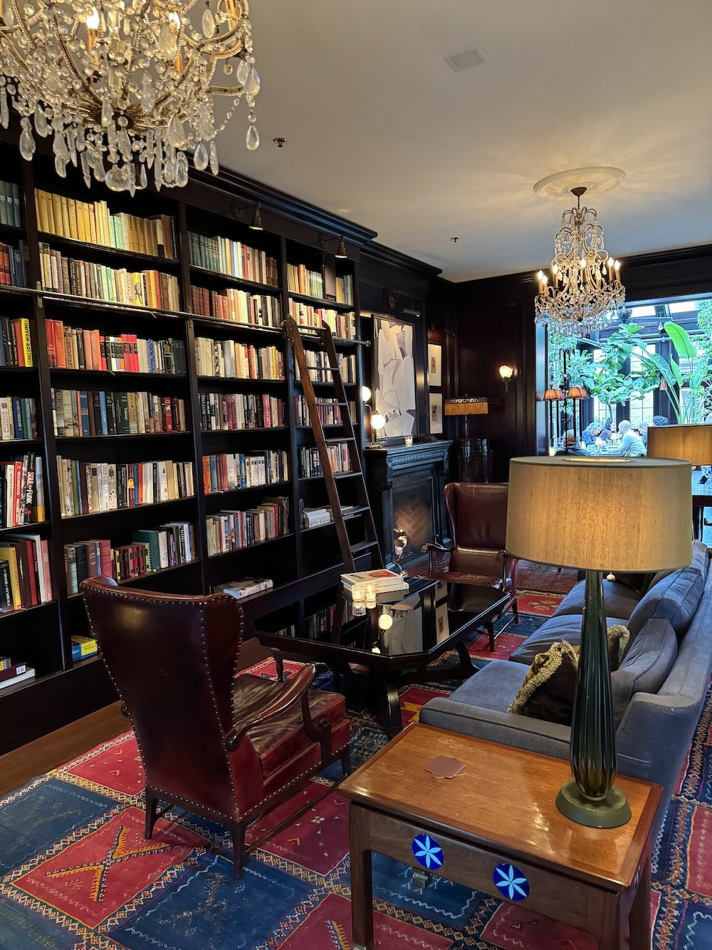 mini library in The Maker Hotel