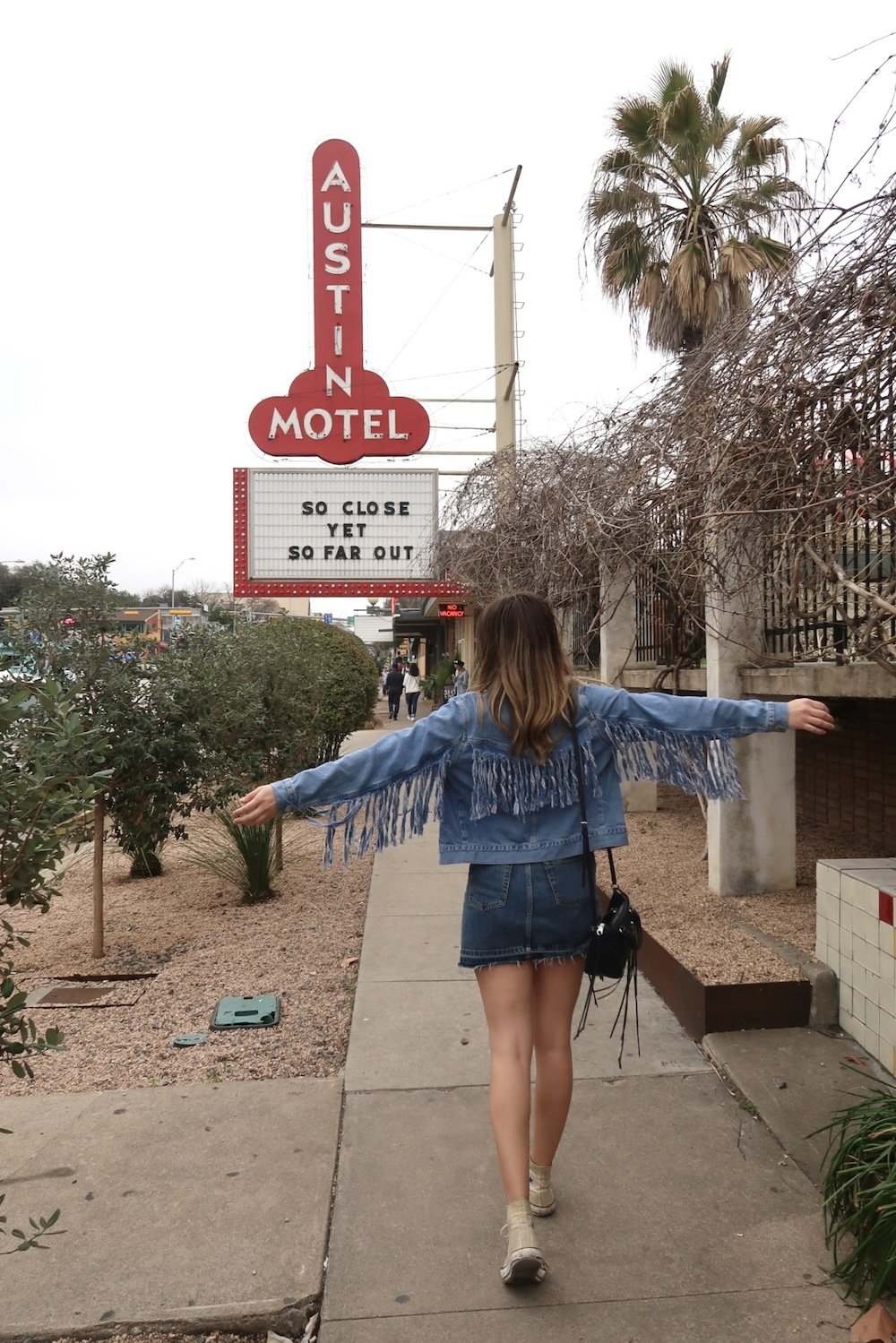 Keep Calm and Chiffon Blogger Austen Tosone shares Denim Jacket Outfit Ideas + Styling Tips - in photo: Austen wearing Mixing Denim Washes Keep Calm and Chiffon Blogger Austen Tosone shares Denim Jacket Outfit Ideas + Styling Tips - in photo: Austen wearing Mixing Denim Washes